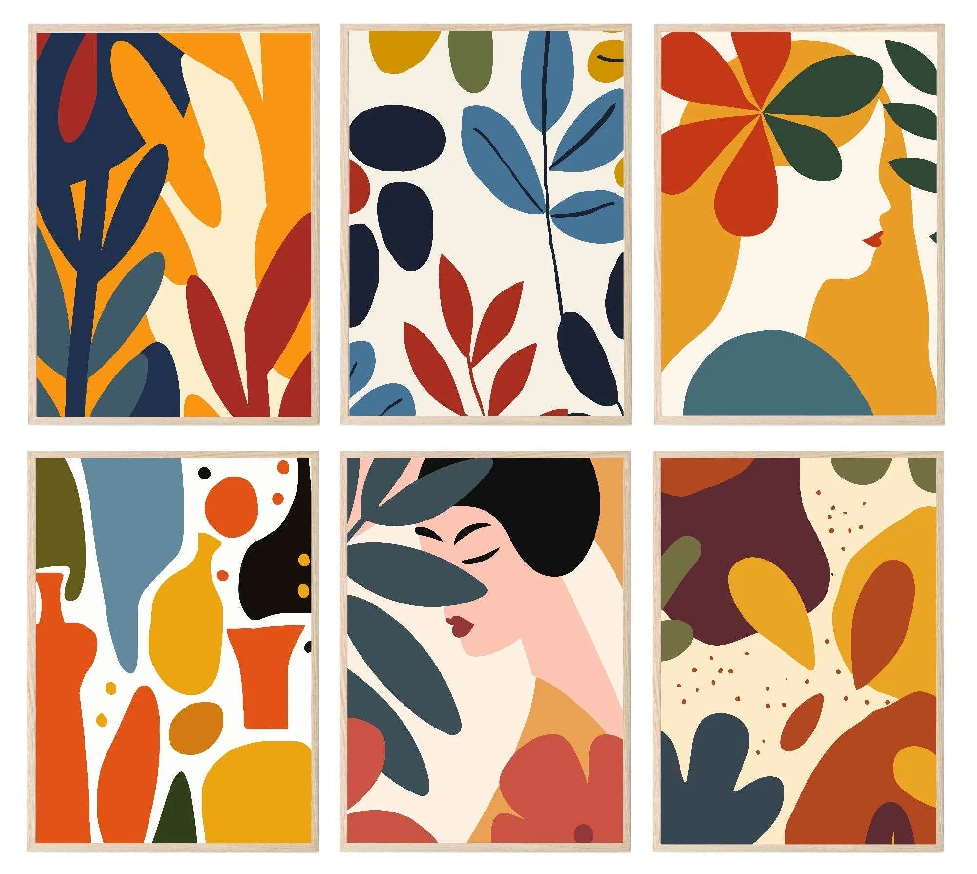 Bright Modern Print Collection | Abstract Wall Art - Larosier Prints