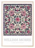 William Morris Inspired Print | Roses Floral Wall Art - Larosier Prints