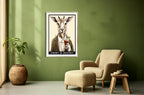 Anthropomorphism Bar Collection Prints | Vintage Style Wall Art | Mouse | Tiger | Zebra - Larosier Prints