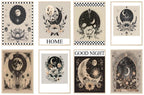 Floral Moon Print Collection | Celestial Wall Art - Larosier Prints