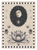 Floral Moon Print Collection | Celestial Wall Art - Larosier Prints