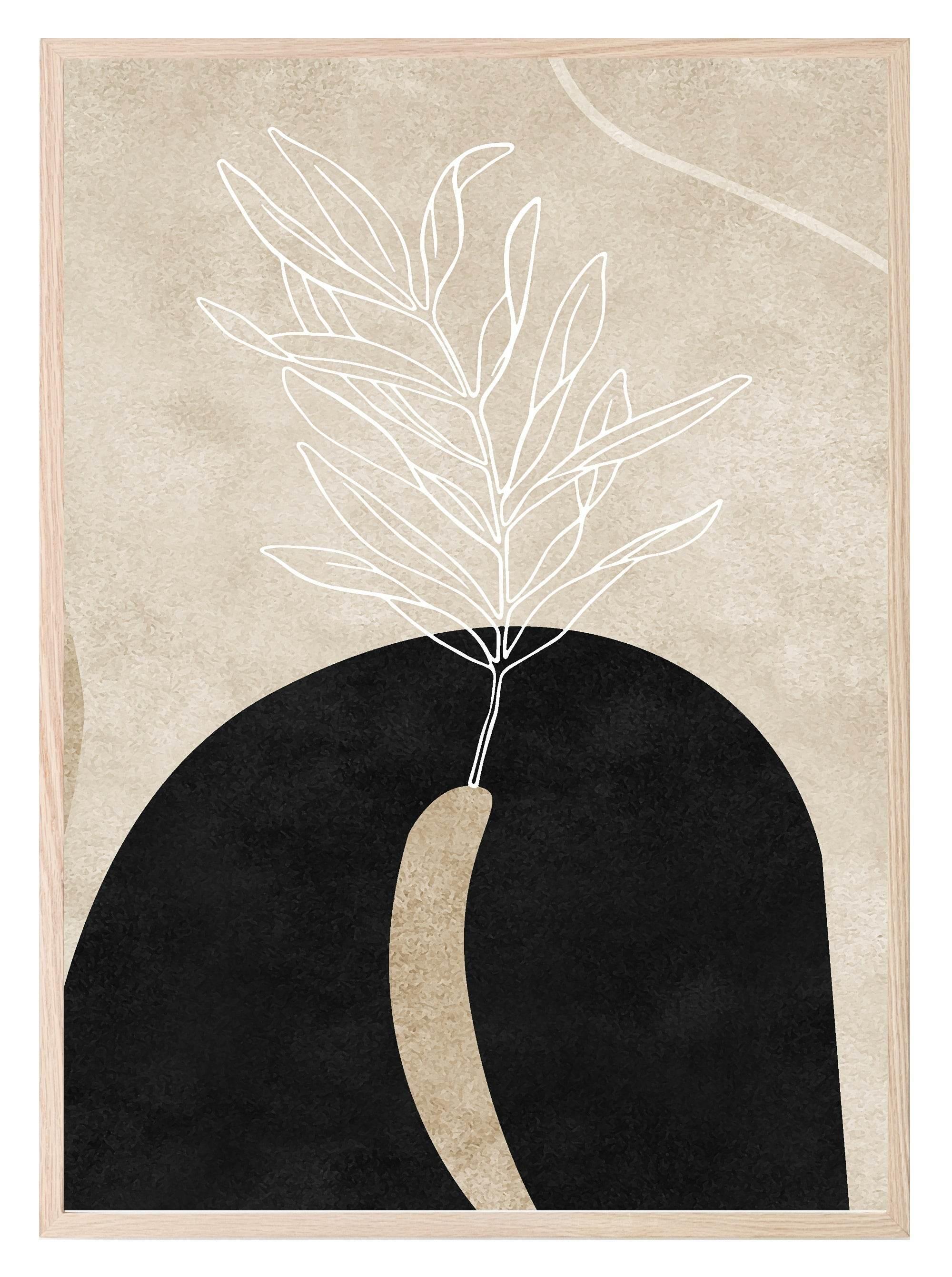 Autumnal Abstract Print Collection | Warm & Cosy Wall Art - Larosier Prints