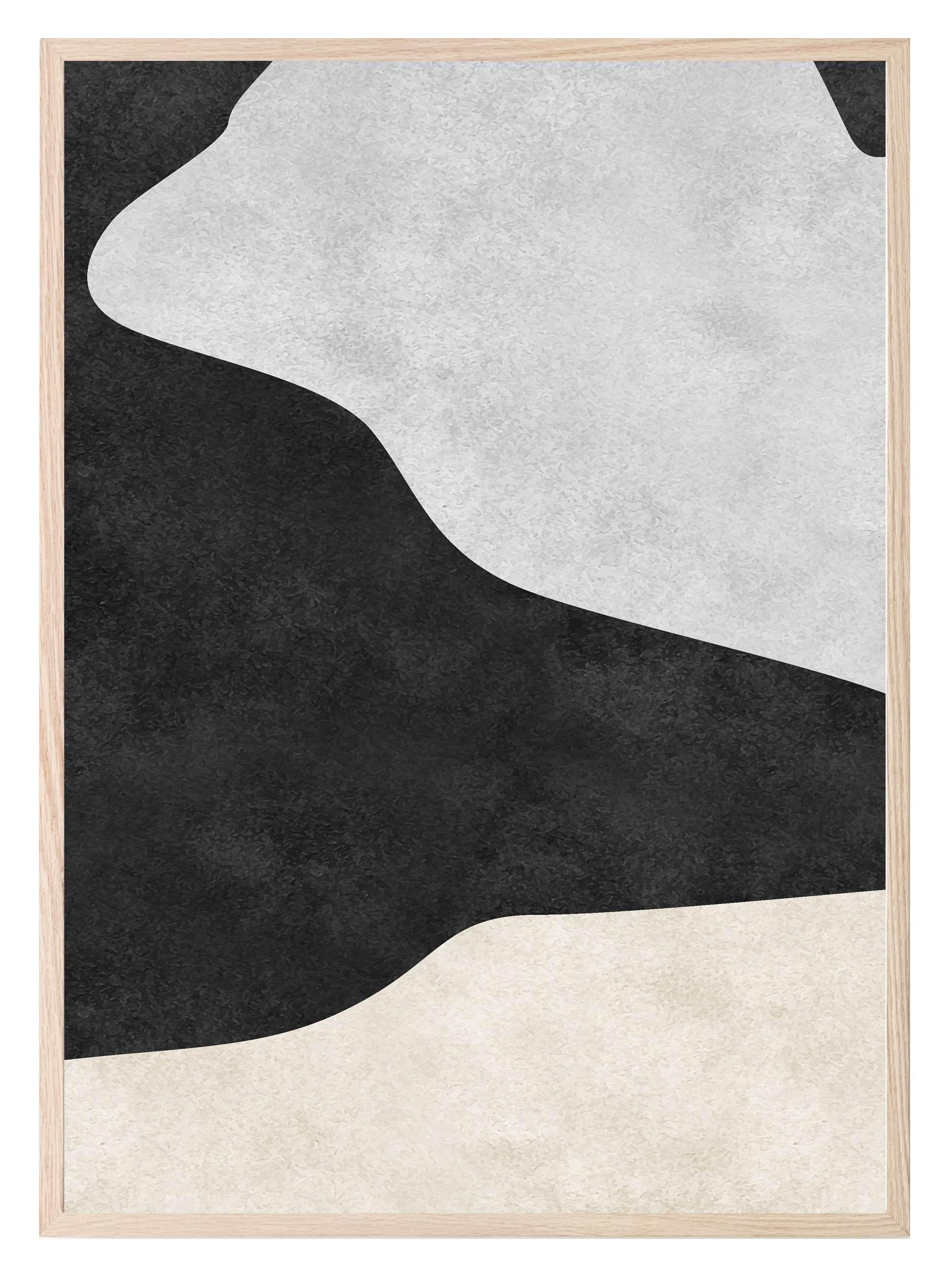 Autumnal Abstract Print Collection | Warm & Cosy Wall Art - Larosier Prints