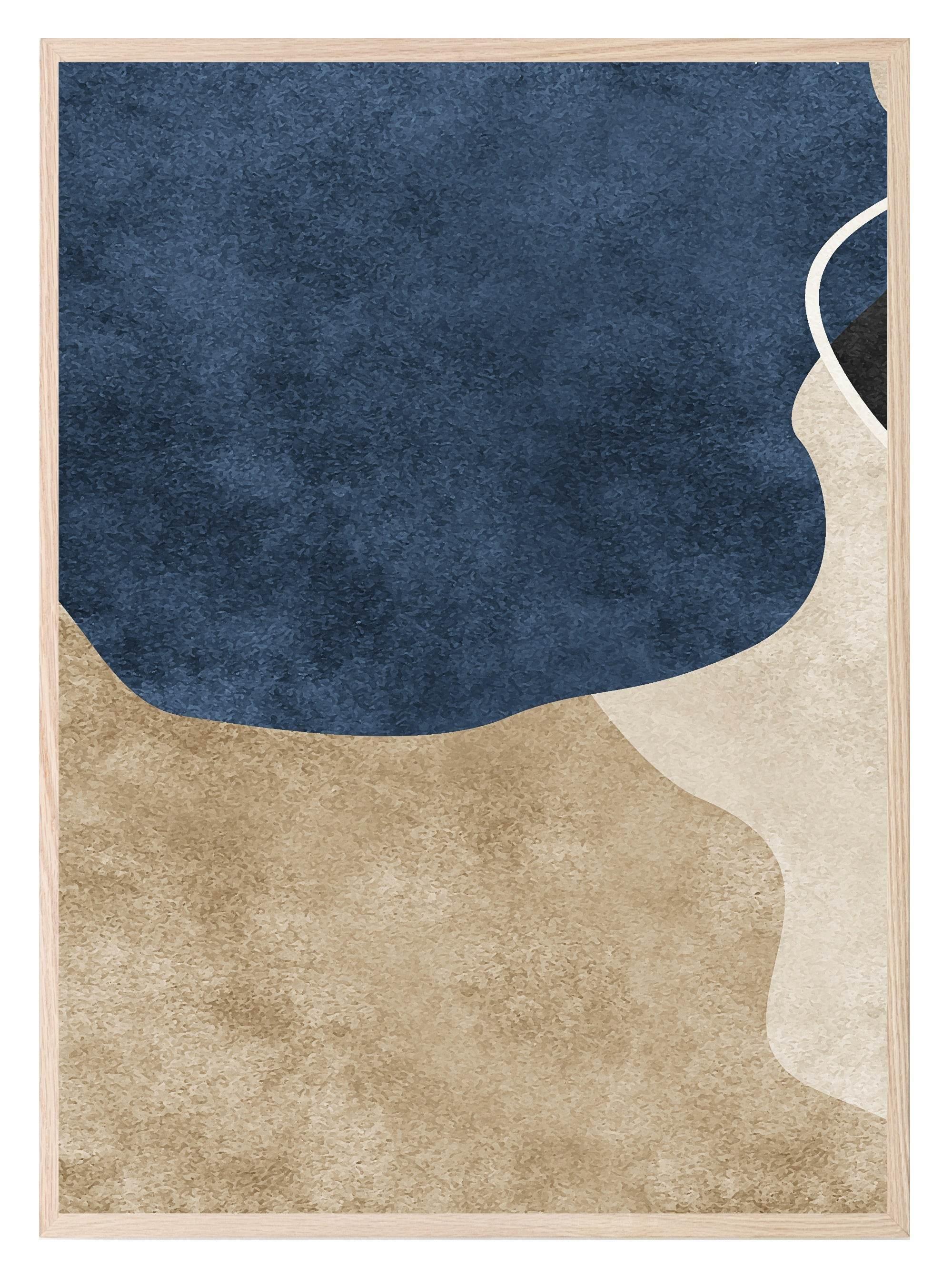Autumnal Abstract Print Collection | Warm & Cosy Wall Art - Larosier Prints