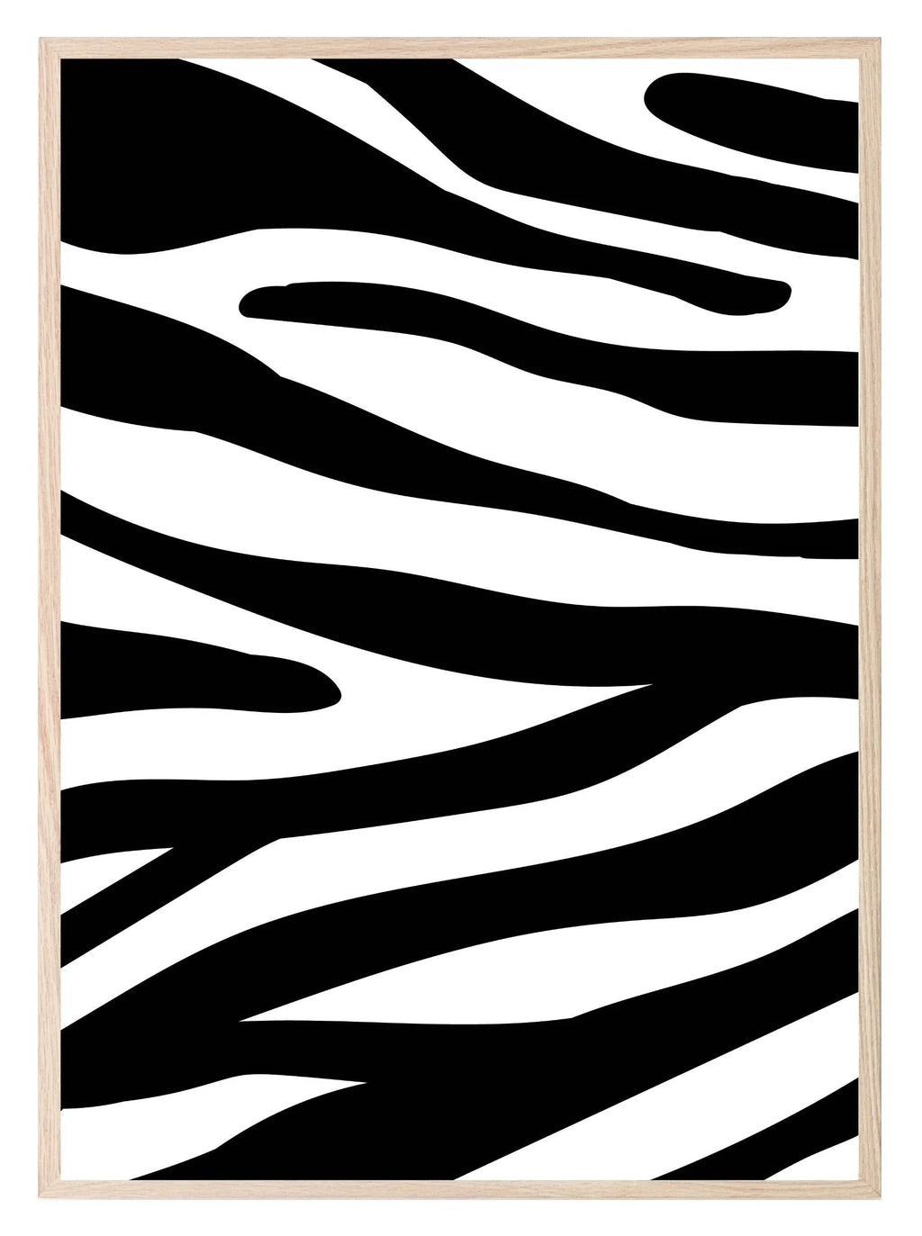 Personalised Set Of 3 Animalistic Prints | Black & Gold Zebra Wall Art - Larosier Prints