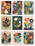 Bright Floral Print Collection II | Botanical Wall Art - Larosier Prints
