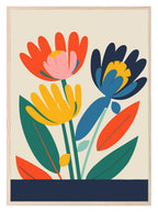 Bright Floral Print Collection II | Botanical Wall Art - Larosier Prints