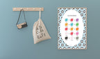 Blue Football Colour Mixing Poster | Educational Wall Art