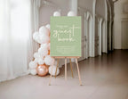 Willow Guest Book Wedding Party Sign - Larosier Prints