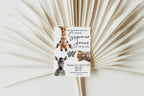 Wild One Birthday Party Invitations & Envelopes | Pack of 10 - Larosier Prints