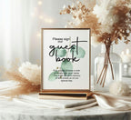 Eucalyptus Guest Book Wedding Party Sign - Larosier Prints