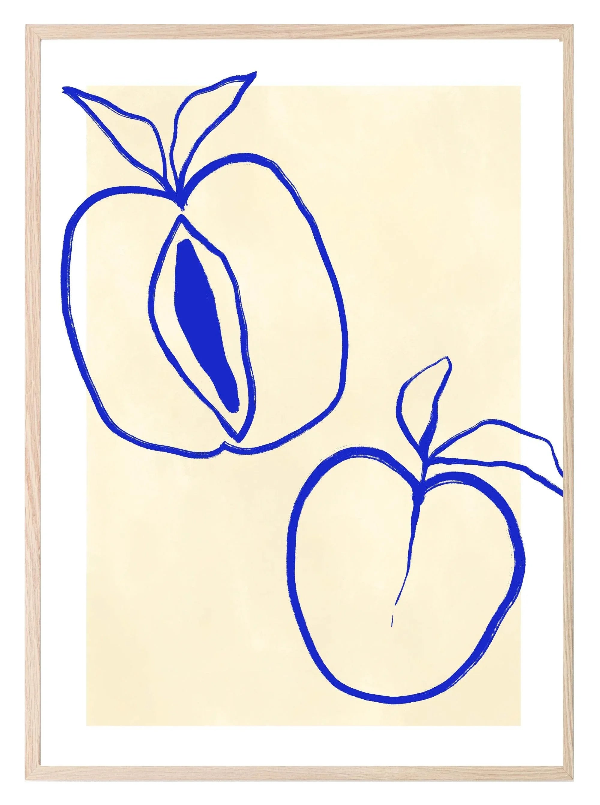 Abstract Apples Print | Food Wall Art - Larosier Prints