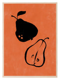 Abstract Pear Print | Food Wall Art - Larosier Prints