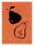 Abstract Pear Print | Food Wall Art - Larosier Prints