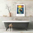 Vincent Van Gogh Lake Print | Classic Inspired Art - Larosier Prints