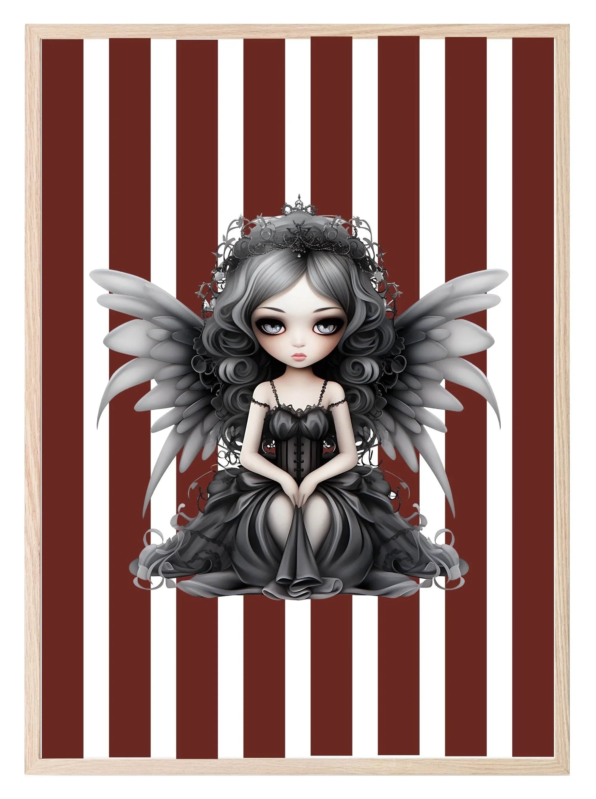 Gothic Dolls Prints | Spooky Wall Art - Larosier Prints
