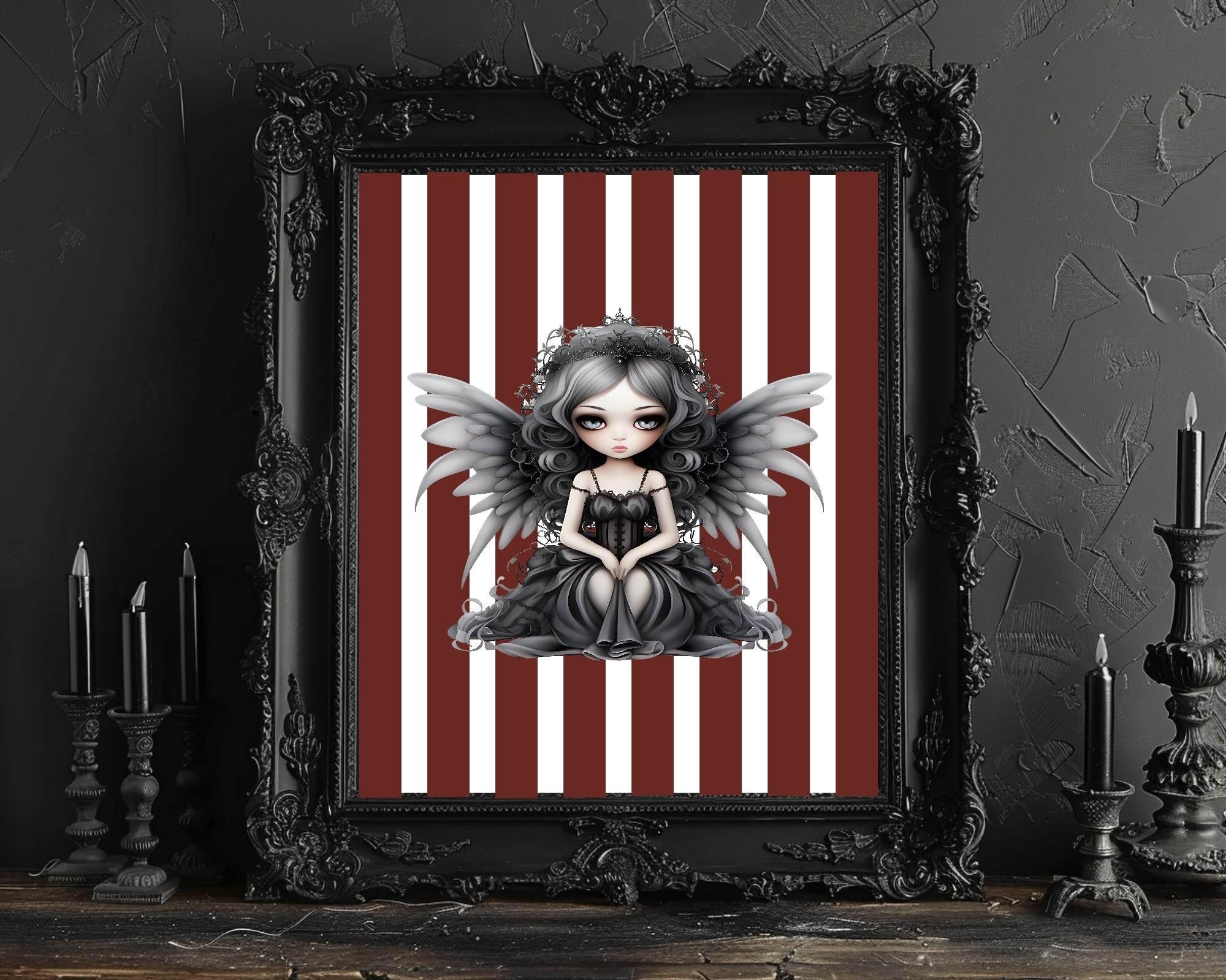 Gothic Dolls Prints | Spooky Wall Art - Larosier Prints