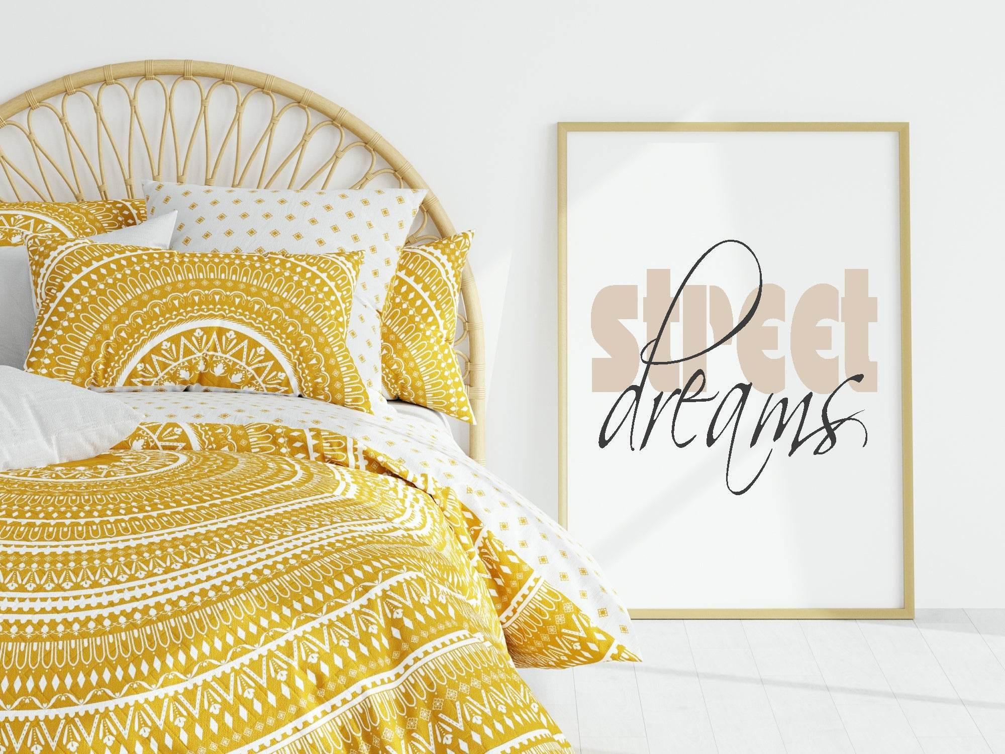 Street Dreams Print | Bedroom Wall Art - Larosier Prints