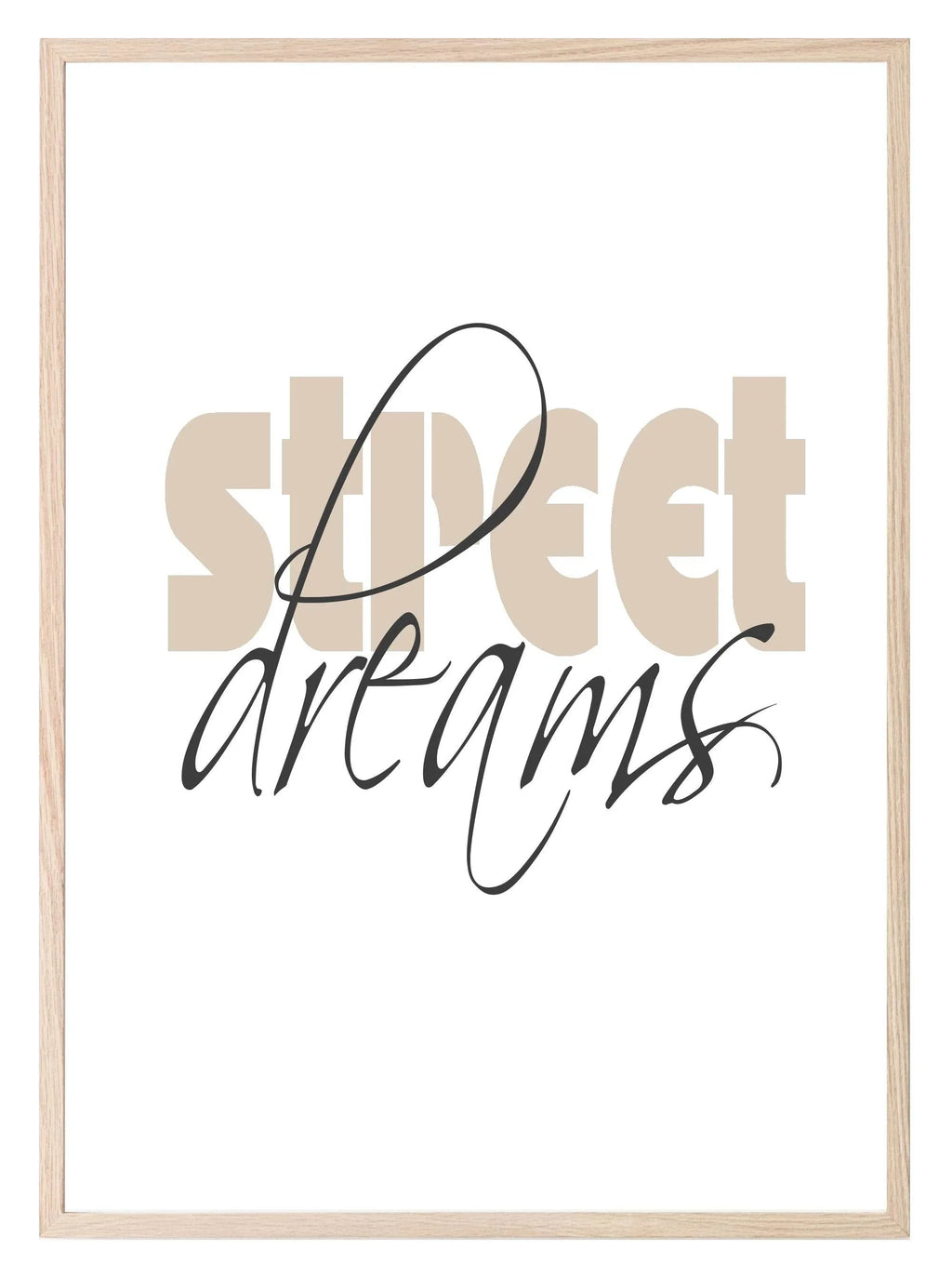 Street Dreams Print | Bedroom Wall Art - Larosier Prints