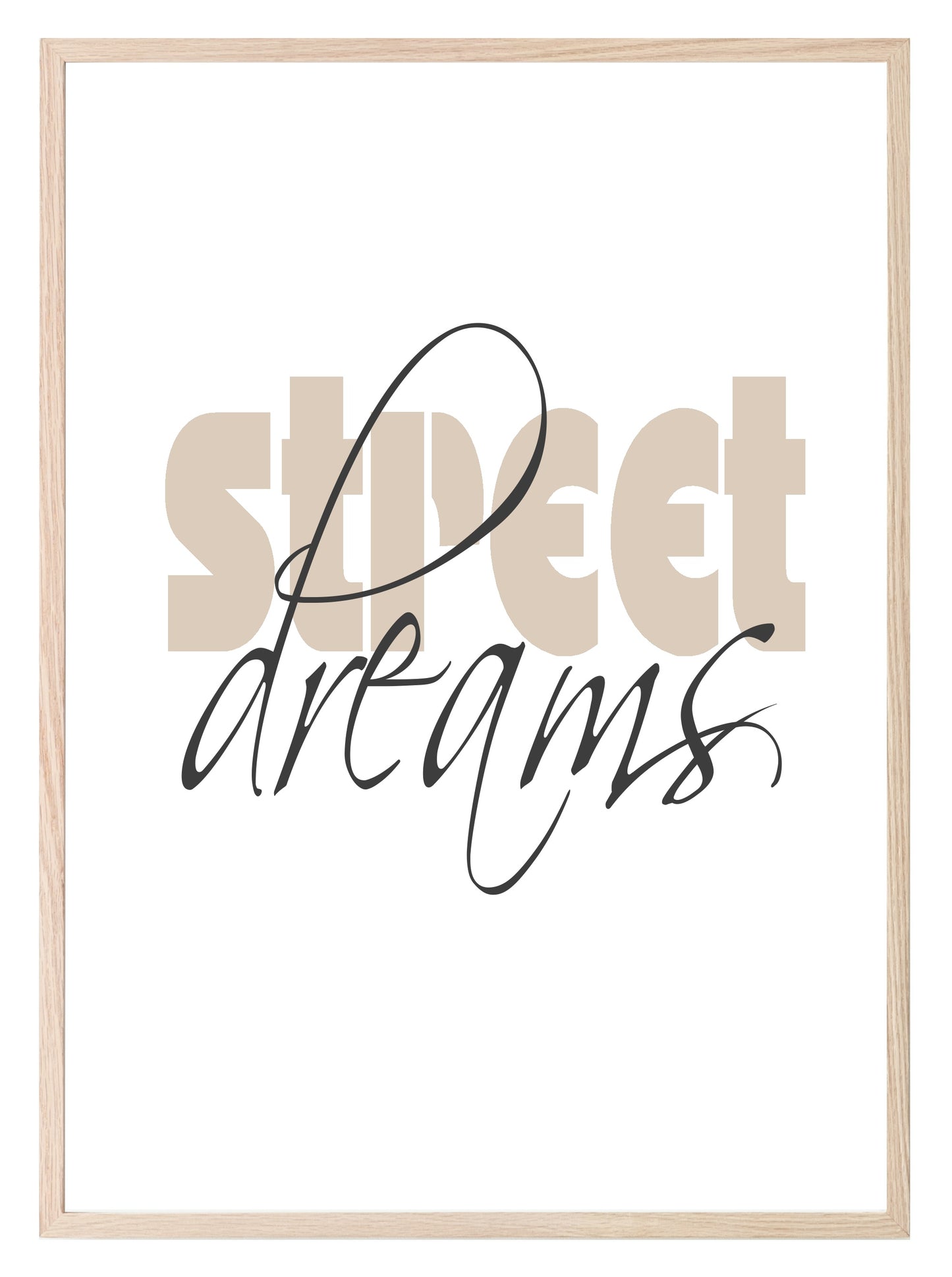 Street Dreams Print | Bedroom Wall Art