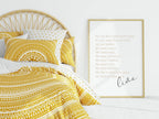 We Don't Need More Sleep Print | Bedroom Wall Art - Larosier Prints