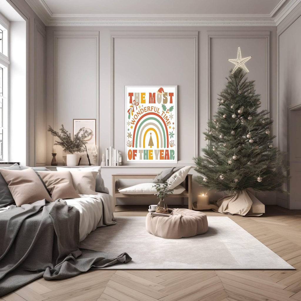 The Most Wonderful Time Of The Year Print | Christmas Art - Larosier Prints