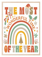 The Most Wonderful Time Of The Year Print | Christmas Art - Larosier Prints