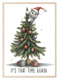 It's That Time Again Print | Christmas Wall Art - Larosier Prints