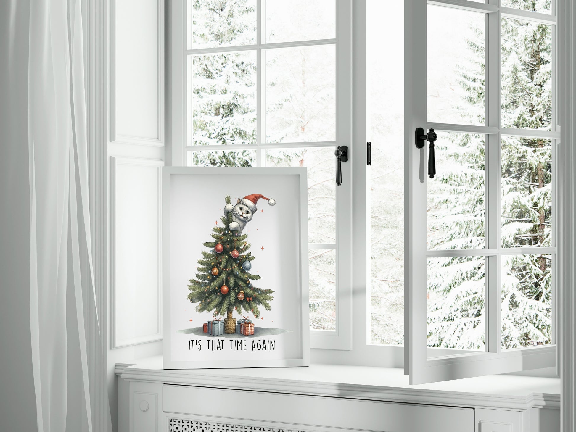 It's That Time Again Print | Christmas Wall Art