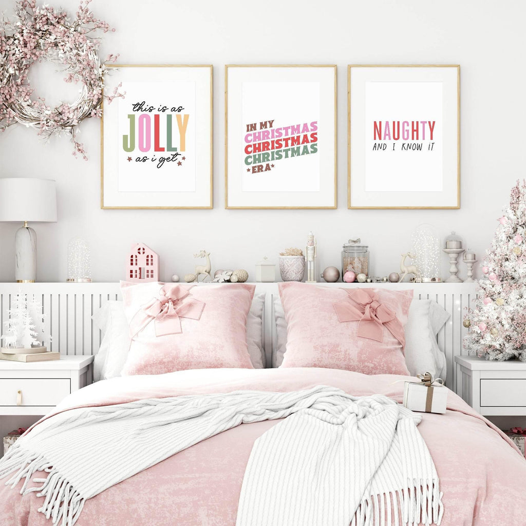 Messy & Bright Print | Christmas Art - Larosier Prints