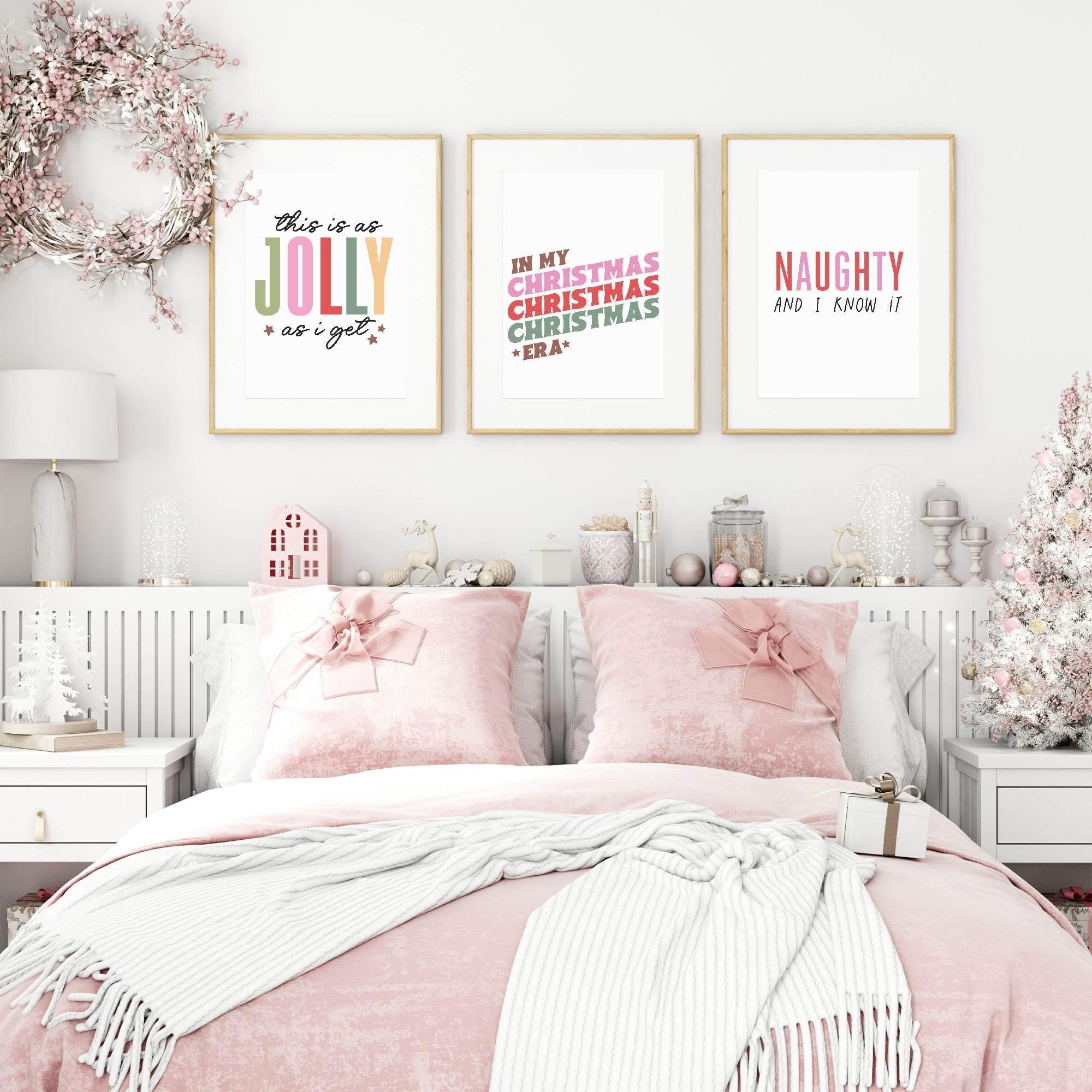 Messy & Bright Print | Christmas Art - Larosier Prints