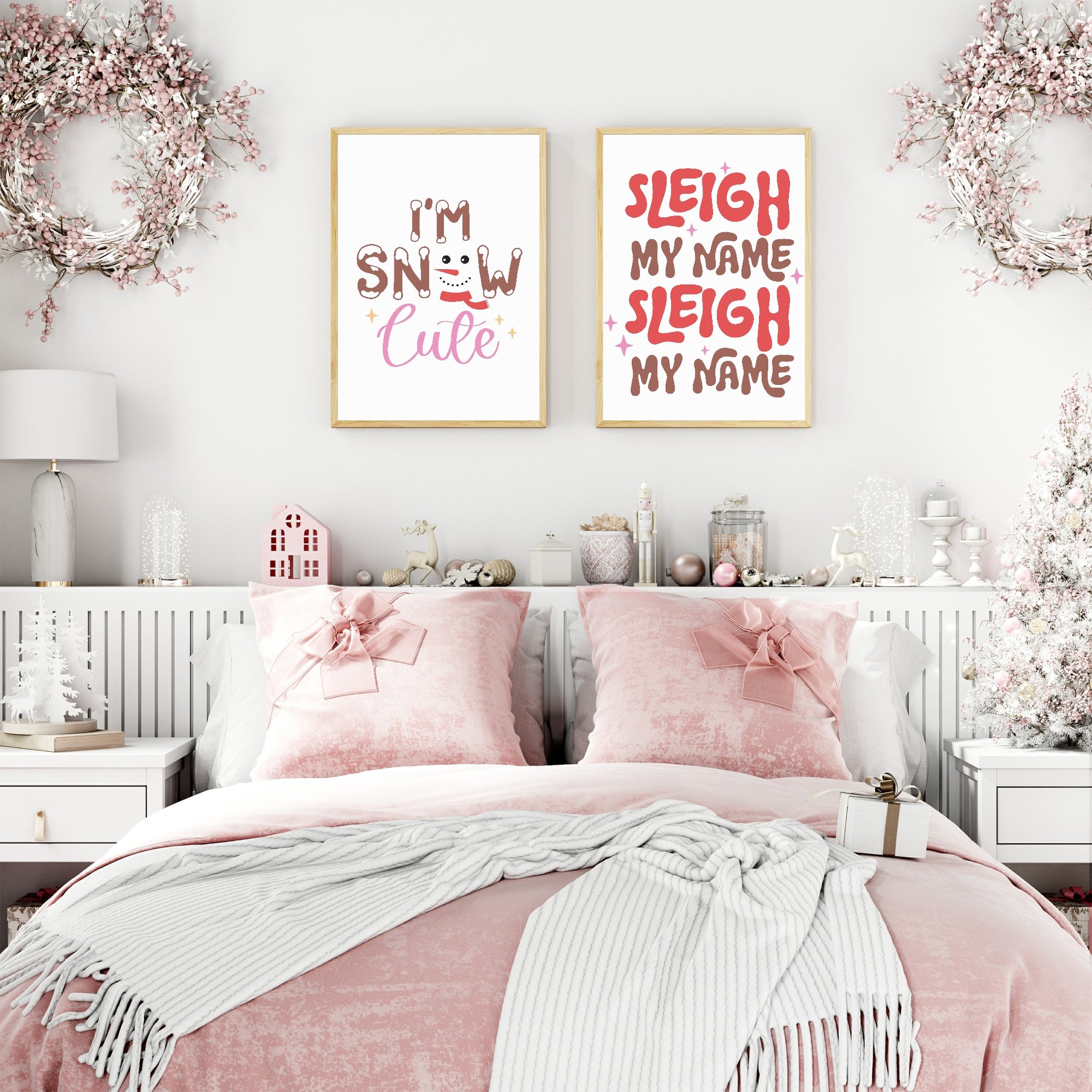 I'm Snow Cute Print | Christmas Art