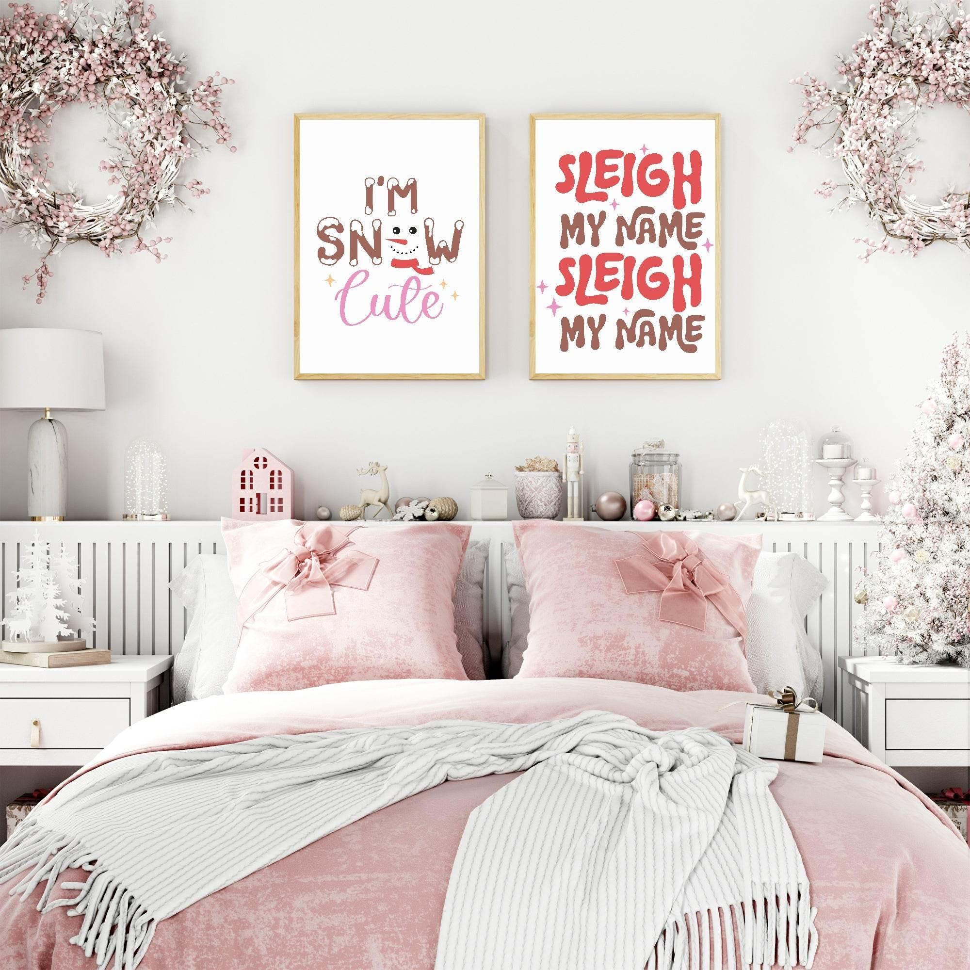 I'm Snow Cute Print | Christmas Art - Larosier Prints