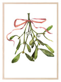 Mistletoe Print | Christmas Wall Art - Larosier Prints