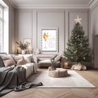 Gingerbread Martini Print | Christmas Wall Art - Larosier Prints