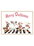 Merry Ducksmas Print | Abbey Road Inspired Wall Art - Larosier Prints