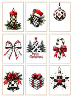 Black & White Christmas Collection | Festive Wall Art - Larosier Prints