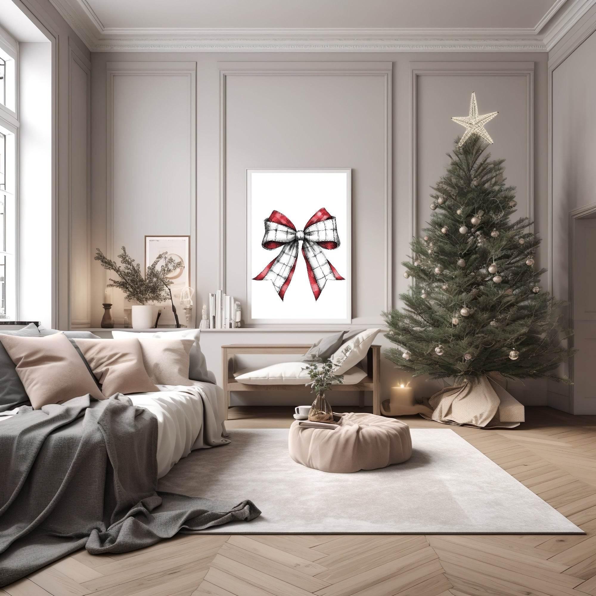 Black & White Christmas Collection | Festive Wall Art - Larosier Prints