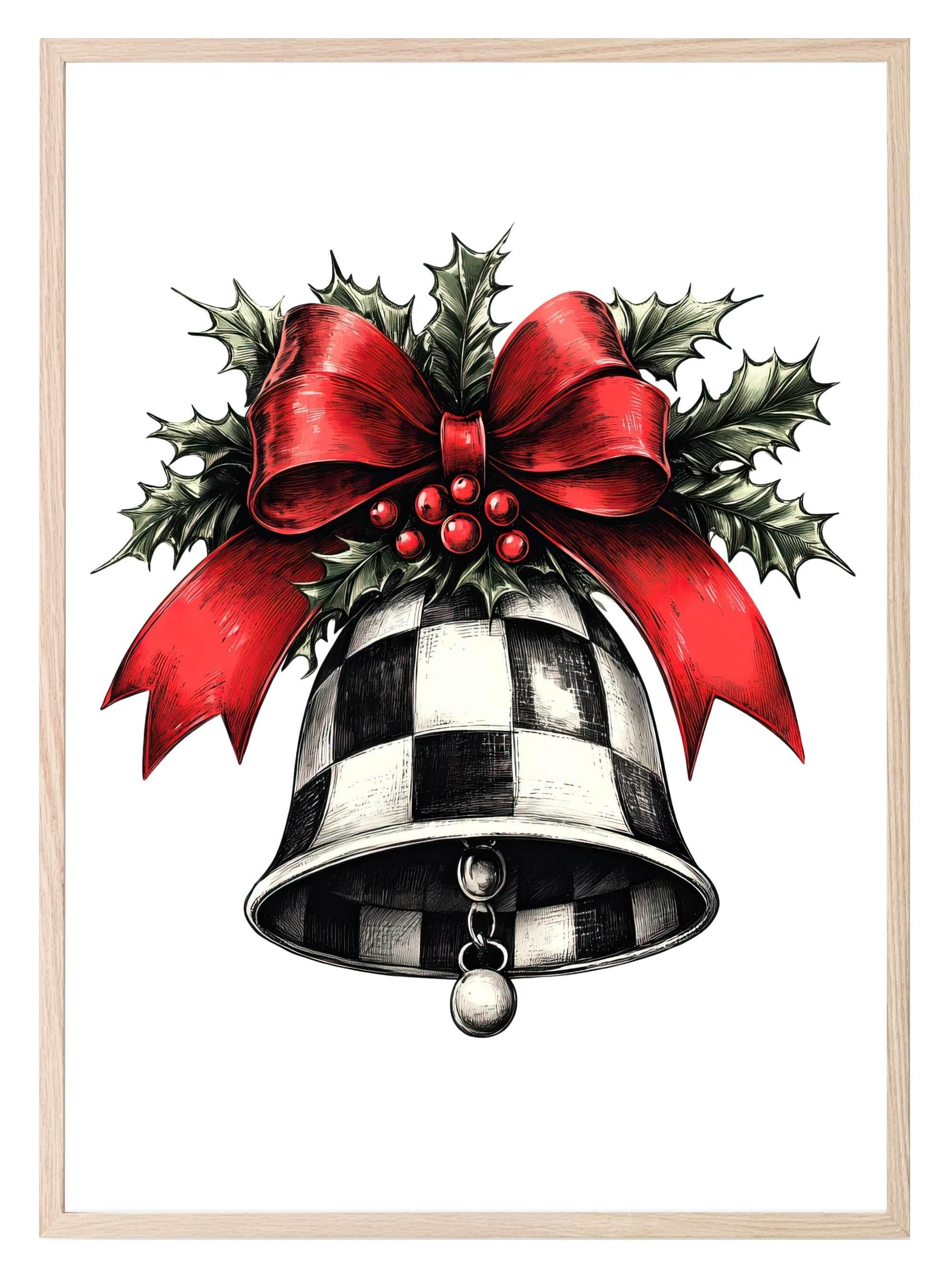 Black & White Christmas Collection | Festive Wall Art - Larosier Prints