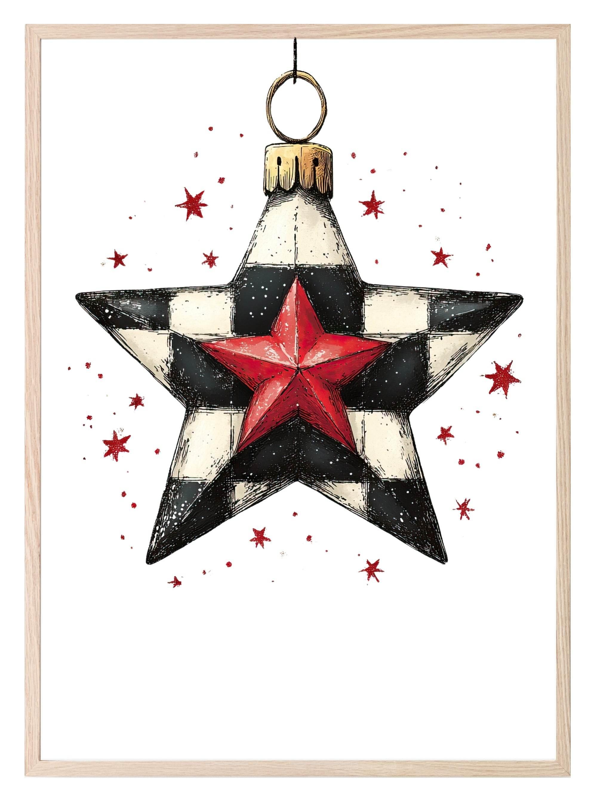 Black & White Christmas Collection | Festive Wall Art - Larosier Prints