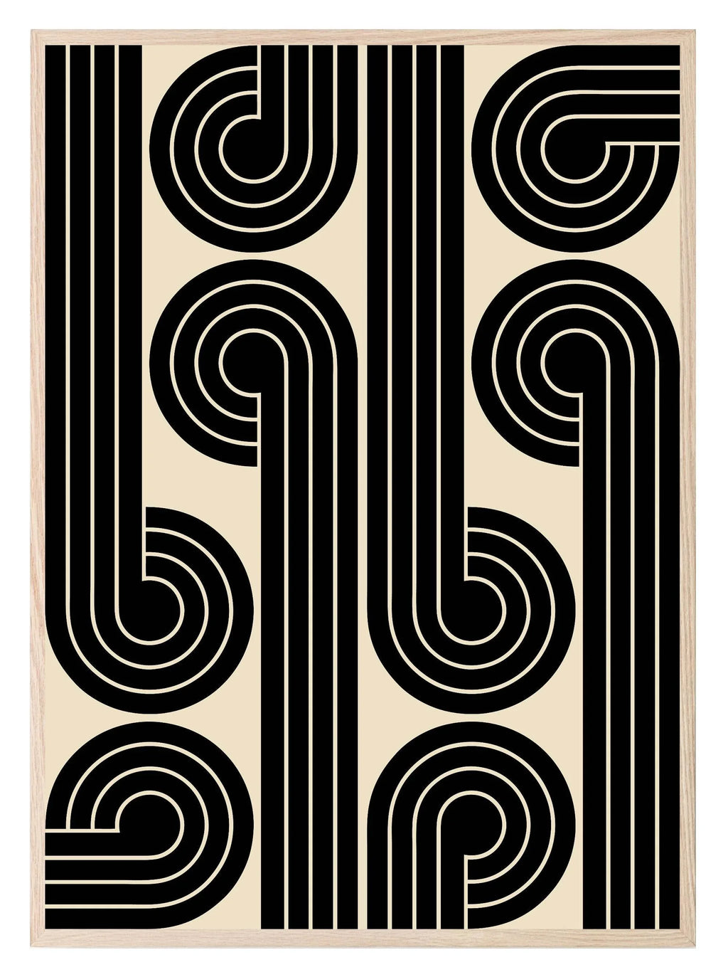 Mid-Century Modern Art Print | Abstract Wall Art - Larosier Prints