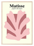 Pink & Cream Matisse Print | Abstract | Henri Matisse Inspired Wall Art - Larosier Prints