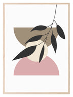 Pink Abstract Print | Floral | Coquette Wall Art - Larosier Prints