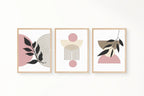 Pink Abstract Print | Floral | Coquette Wall Art - Larosier Prints