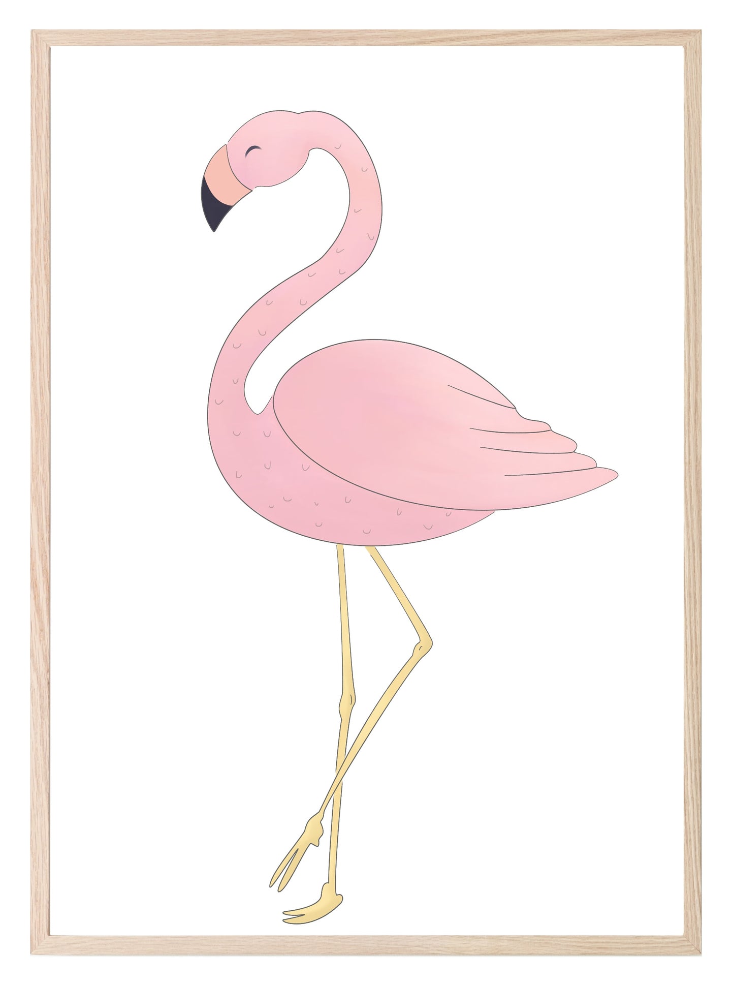 Flamingo Print | Coquette Wall Art