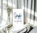 Bows Drinks Baby Shower Party Sign - Larosier Prints