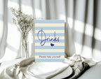 Nautical Drinks Baby Shower Party Sign - Larosier Prints