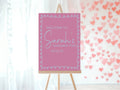 Pink & Blue Graduation Party Sign - Larosier Prints