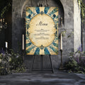 Gothic Circus Wedding Menu wedding design