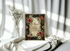 Gothic Floral Wedding Seating Plan | Personalised